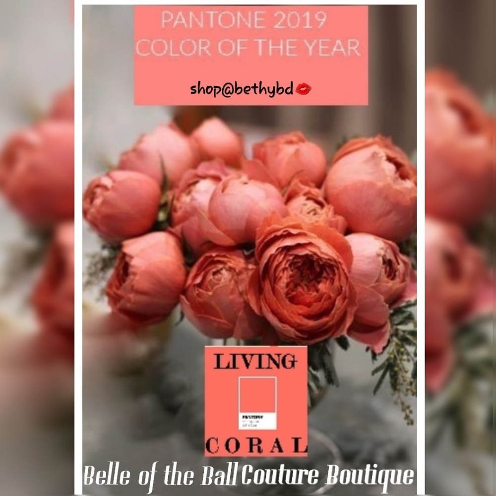 Living Coral is THE color for 2019!